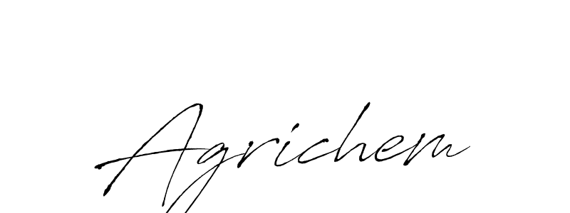 Agrichem stylish signature style. Best Handwritten Sign (Antro_Vectra) for my name. Handwritten Signature Collection Ideas for my name Agrichem. Agrichem signature style 6 images and pictures png