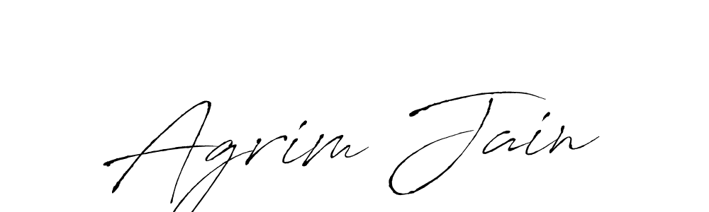 Make a short Agrim Jain signature style. Manage your documents anywhere anytime using Antro_Vectra. Create and add eSignatures, submit forms, share and send files easily. Agrim Jain signature style 6 images and pictures png