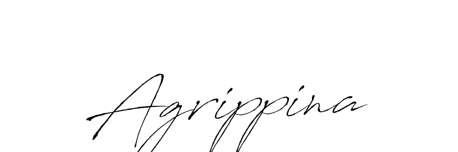 Also we have Agrippina name is the best signature style. Create professional handwritten signature collection using Antro_Vectra autograph style. Agrippina signature style 6 images and pictures png