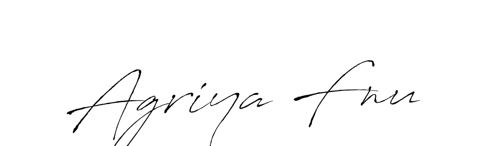 if you are searching for the best signature style for your name Agriya Fnu. so please give up your signature search. here we have designed multiple signature styles  using Antro_Vectra. Agriya Fnu signature style 6 images and pictures png