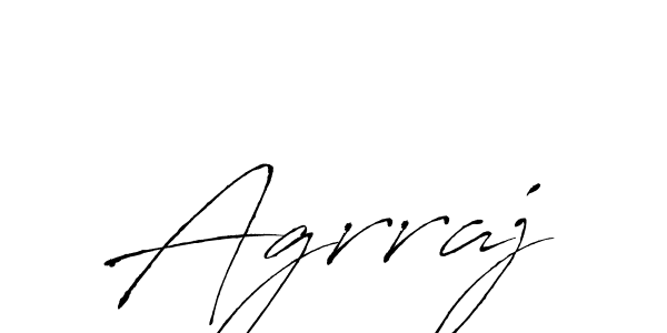 Create a beautiful signature design for name Agrraj. With this signature (Antro_Vectra) fonts, you can make a handwritten signature for free. Agrraj signature style 6 images and pictures png