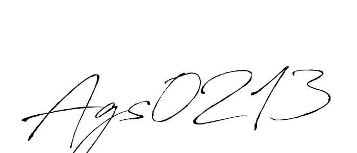 Create a beautiful signature design for name Ags0213. With this signature (Antro_Vectra) fonts, you can make a handwritten signature for free. Ags0213 signature style 6 images and pictures png