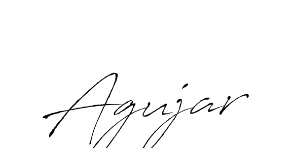 How to make Agujar signature? Antro_Vectra is a professional autograph style. Create handwritten signature for Agujar name. Agujar signature style 6 images and pictures png