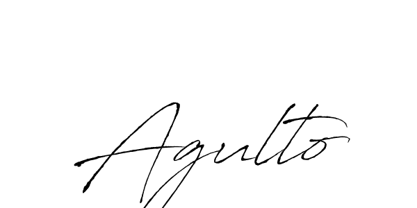 Antro_Vectra is a professional signature style that is perfect for those who want to add a touch of class to their signature. It is also a great choice for those who want to make their signature more unique. Get Agulto name to fancy signature for free. Agulto signature style 6 images and pictures png