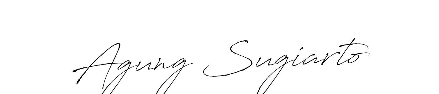 Use a signature maker to create a handwritten signature online. With this signature software, you can design (Antro_Vectra) your own signature for name Agung Sugiarto. Agung Sugiarto signature style 6 images and pictures png