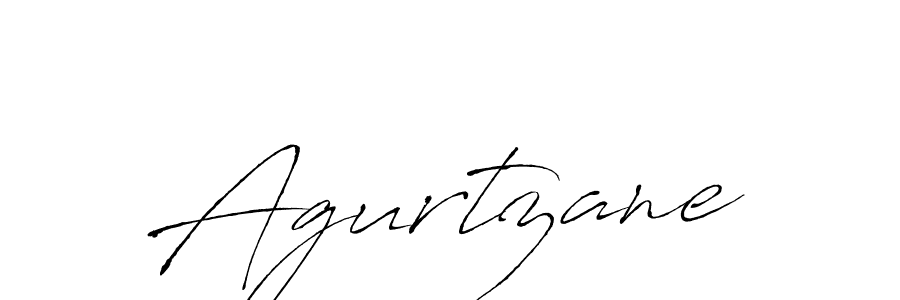 Design your own signature with our free online signature maker. With this signature software, you can create a handwritten (Antro_Vectra) signature for name Agurtzane. Agurtzane signature style 6 images and pictures png