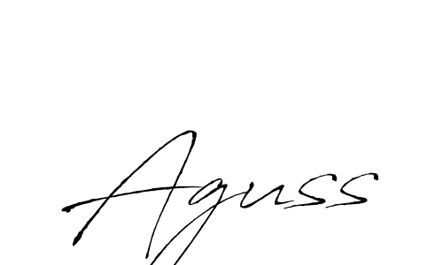 You should practise on your own different ways (Antro_Vectra) to write your name (Aguss) in signature. don't let someone else do it for you. Aguss signature style 6 images and pictures png