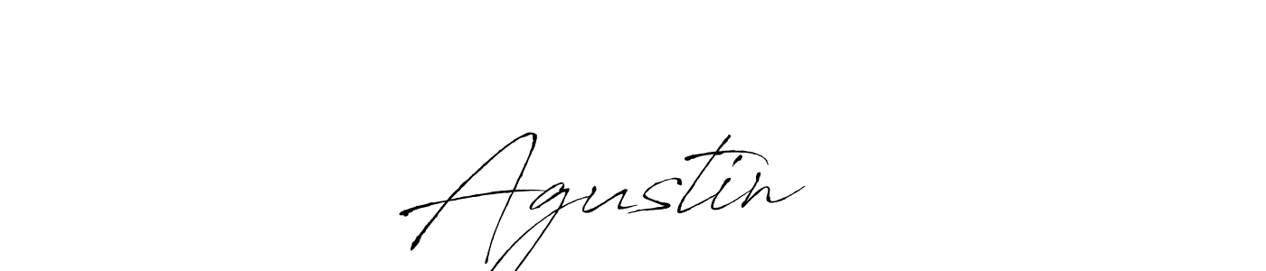 Design your own signature with our free online signature maker. With this signature software, you can create a handwritten (Antro_Vectra) signature for name Agustin ❤️. Agustin ❤️ signature style 6 images and pictures png