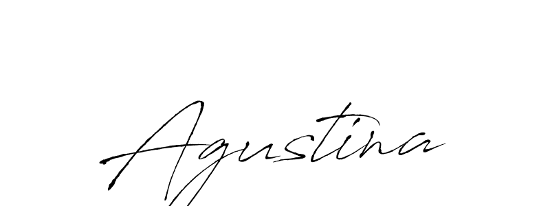 The best way (Antro_Vectra) to make a short signature is to pick only two or three words in your name. The name Agustina include a total of six letters. For converting this name. Agustina signature style 6 images and pictures png