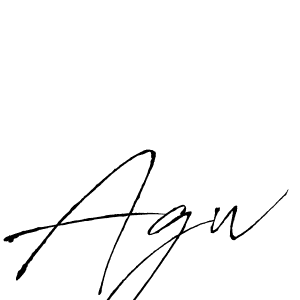 Make a beautiful signature design for name Agw. Use this online signature maker to create a handwritten signature for free. Agw signature style 6 images and pictures png