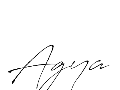 The best way (Antro_Vectra) to make a short signature is to pick only two or three words in your name. The name Agya include a total of six letters. For converting this name. Agya signature style 6 images and pictures png