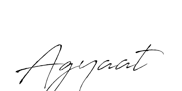 Also we have Agyaat name is the best signature style. Create professional handwritten signature collection using Antro_Vectra autograph style. Agyaat signature style 6 images and pictures png