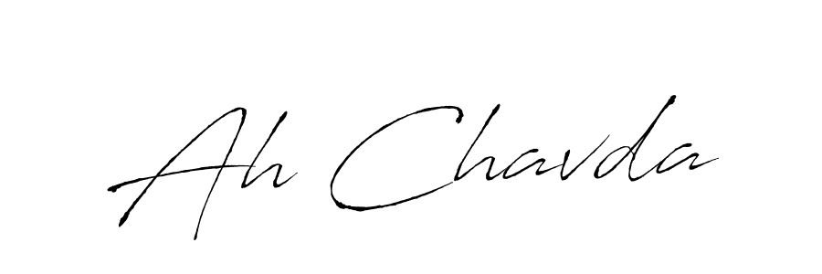 Make a beautiful signature design for name Ah Chavda. Use this online signature maker to create a handwritten signature for free. Ah Chavda signature style 6 images and pictures png