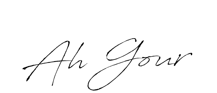 You can use this online signature creator to create a handwritten signature for the name Ah Gour. This is the best online autograph maker. Ah Gour signature style 6 images and pictures png