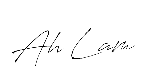 Antro_Vectra is a professional signature style that is perfect for those who want to add a touch of class to their signature. It is also a great choice for those who want to make their signature more unique. Get Ah Lam name to fancy signature for free. Ah Lam signature style 6 images and pictures png