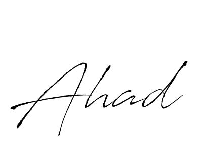 How to make Ahad signature? Antro_Vectra is a professional autograph style. Create handwritten signature for Ahad name. Ahad signature style 6 images and pictures png