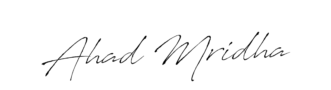 Also we have Ahad Mridha name is the best signature style. Create professional handwritten signature collection using Antro_Vectra autograph style. Ahad Mridha signature style 6 images and pictures png