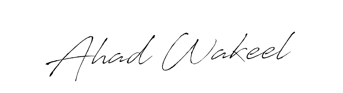 Similarly Antro_Vectra is the best handwritten signature design. Signature creator online .You can use it as an online autograph creator for name Ahad Wakeel. Ahad Wakeel signature style 6 images and pictures png