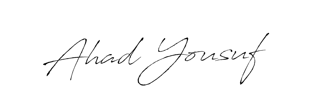 How to make Ahad Yousuf signature? Antro_Vectra is a professional autograph style. Create handwritten signature for Ahad Yousuf name. Ahad Yousuf signature style 6 images and pictures png