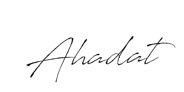 How to make Ahadat name signature. Use Antro_Vectra style for creating short signs online. This is the latest handwritten sign. Ahadat signature style 6 images and pictures png