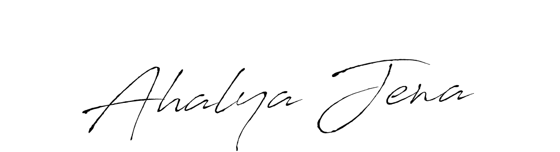 Use a signature maker to create a handwritten signature online. With this signature software, you can design (Antro_Vectra) your own signature for name Ahalya Jena. Ahalya Jena signature style 6 images and pictures png