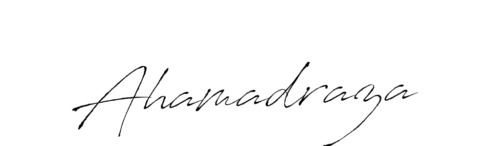 Similarly Antro_Vectra is the best handwritten signature design. Signature creator online .You can use it as an online autograph creator for name Ahamadraza. Ahamadraza signature style 6 images and pictures png