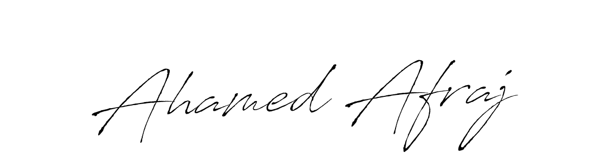 Use a signature maker to create a handwritten signature online. With this signature software, you can design (Antro_Vectra) your own signature for name Ahamed Afraj. Ahamed Afraj signature style 6 images and pictures png