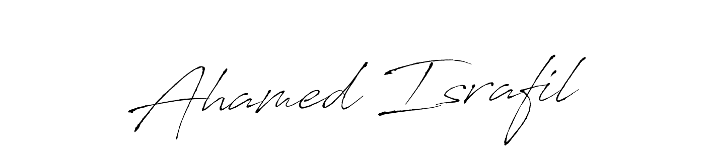 if you are searching for the best signature style for your name Ahamed Israfil. so please give up your signature search. here we have designed multiple signature styles  using Antro_Vectra. Ahamed Israfil signature style 6 images and pictures png