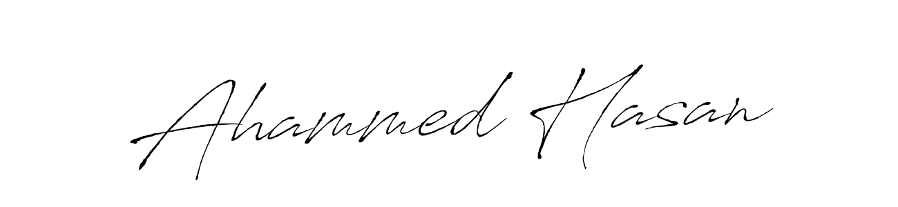 Use a signature maker to create a handwritten signature online. With this signature software, you can design (Antro_Vectra) your own signature for name Ahammed Hasan. Ahammed Hasan signature style 6 images and pictures png