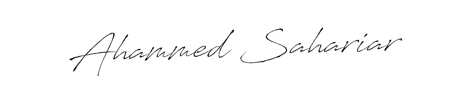 The best way (Antro_Vectra) to make a short signature is to pick only two or three words in your name. The name Ahammed Sahariar include a total of six letters. For converting this name. Ahammed Sahariar signature style 6 images and pictures png