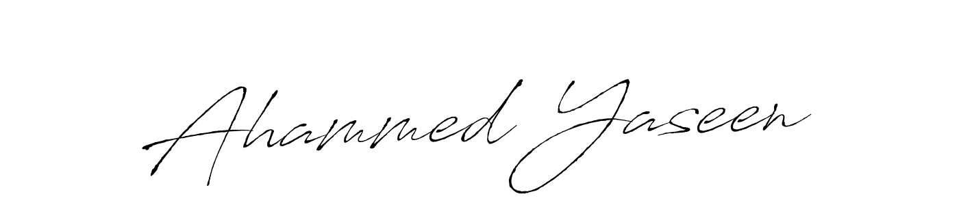 It looks lik you need a new signature style for name Ahammed Yaseen. Design unique handwritten (Antro_Vectra) signature with our free signature maker in just a few clicks. Ahammed Yaseen signature style 6 images and pictures png