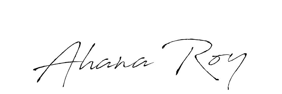 Similarly Antro_Vectra is the best handwritten signature design. Signature creator online .You can use it as an online autograph creator for name Ahana Roy. Ahana Roy signature style 6 images and pictures png