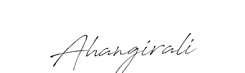 Make a beautiful signature design for name Ahangirali. Use this online signature maker to create a handwritten signature for free. Ahangirali signature style 6 images and pictures png