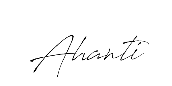 How to make Ahanti name signature. Use Antro_Vectra style for creating short signs online. This is the latest handwritten sign. Ahanti signature style 6 images and pictures png