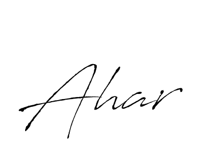 Make a beautiful signature design for name Ahar. With this signature (Antro_Vectra) style, you can create a handwritten signature for free. Ahar signature style 6 images and pictures png