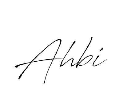 if you are searching for the best signature style for your name Ahbi. so please give up your signature search. here we have designed multiple signature styles  using Antro_Vectra. Ahbi signature style 6 images and pictures png