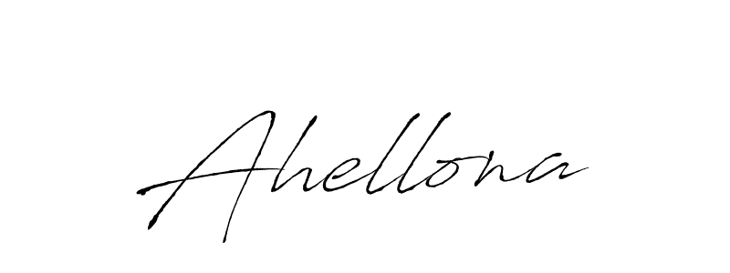 Create a beautiful signature design for name Ahellona. With this signature (Antro_Vectra) fonts, you can make a handwritten signature for free. Ahellona signature style 6 images and pictures png