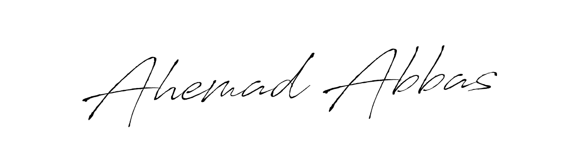 Also You can easily find your signature by using the search form. We will create Ahemad Abbas name handwritten signature images for you free of cost using Antro_Vectra sign style. Ahemad Abbas signature style 6 images and pictures png