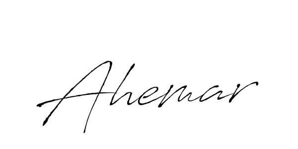 Ahemar stylish signature style. Best Handwritten Sign (Antro_Vectra) for my name. Handwritten Signature Collection Ideas for my name Ahemar. Ahemar signature style 6 images and pictures png