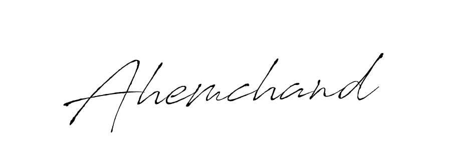 The best way (Antro_Vectra) to make a short signature is to pick only two or three words in your name. The name Ahemchand include a total of six letters. For converting this name. Ahemchand signature style 6 images and pictures png