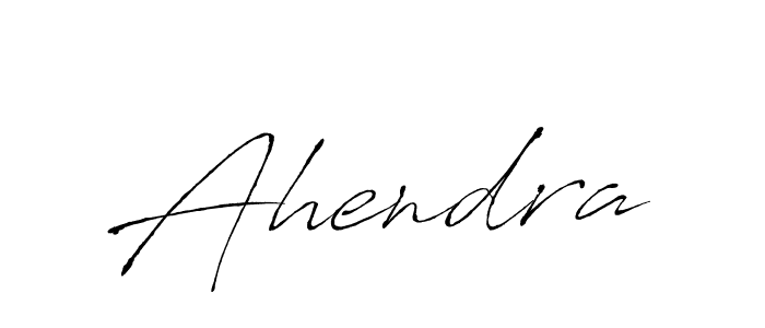 Make a beautiful signature design for name Ahendra. With this signature (Antro_Vectra) style, you can create a handwritten signature for free. Ahendra signature style 6 images and pictures png