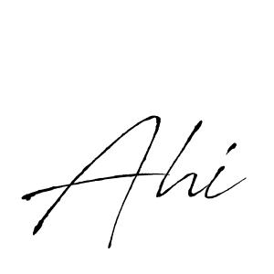 Also we have Ahi name is the best signature style. Create professional handwritten signature collection using Antro_Vectra autograph style. Ahi signature style 6 images and pictures png