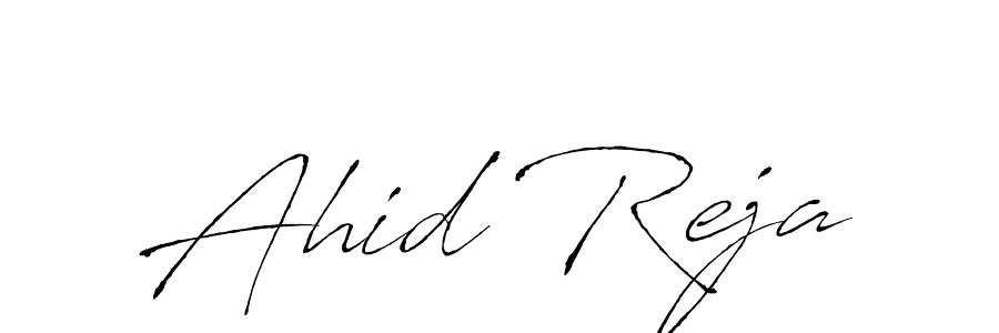 It looks lik you need a new signature style for name Ahid Reja. Design unique handwritten (Antro_Vectra) signature with our free signature maker in just a few clicks. Ahid Reja signature style 6 images and pictures png