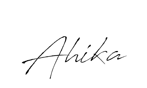 The best way (Antro_Vectra) to make a short signature is to pick only two or three words in your name. The name Ahika include a total of six letters. For converting this name. Ahika signature style 6 images and pictures png