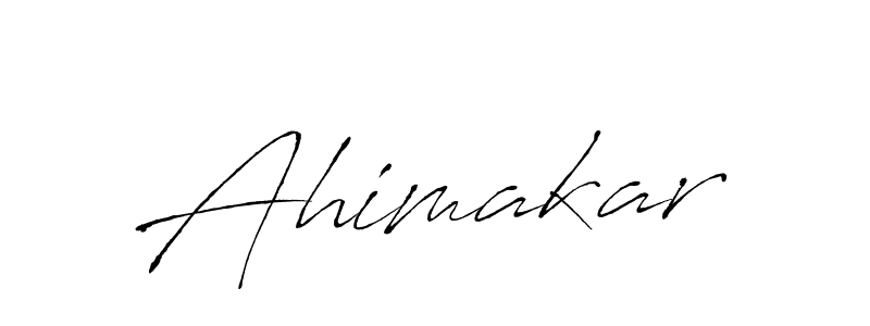 Make a beautiful signature design for name Ahimakar. With this signature (Antro_Vectra) style, you can create a handwritten signature for free. Ahimakar signature style 6 images and pictures png