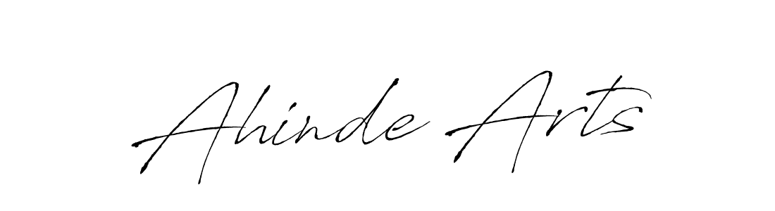 Antro_Vectra is a professional signature style that is perfect for those who want to add a touch of class to their signature. It is also a great choice for those who want to make their signature more unique. Get Ahinde Arts name to fancy signature for free. Ahinde Arts signature style 6 images and pictures png