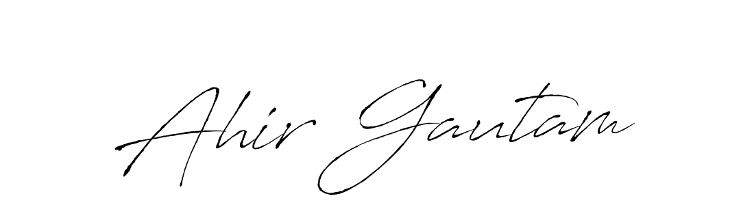 The best way (Antro_Vectra) to make a short signature is to pick only two or three words in your name. The name Ahir Gautam include a total of six letters. For converting this name. Ahir Gautam signature style 6 images and pictures png