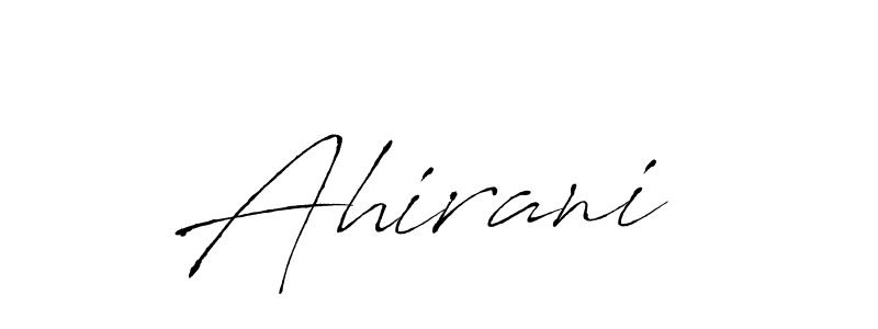 Once you've used our free online signature maker to create your best signature Antro_Vectra style, it's time to enjoy all of the benefits that Ahirani  name signing documents. Ahirani  signature style 6 images and pictures png