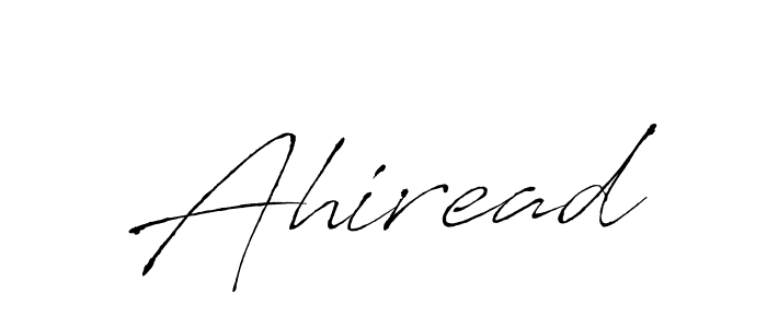 Once you've used our free online signature maker to create your best signature Antro_Vectra style, it's time to enjoy all of the benefits that Ahiread name signing documents. Ahiread signature style 6 images and pictures png