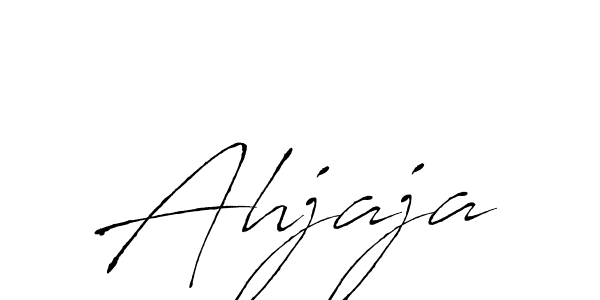 Make a beautiful signature design for name Ahjaja. With this signature (Antro_Vectra) style, you can create a handwritten signature for free. Ahjaja signature style 6 images and pictures png